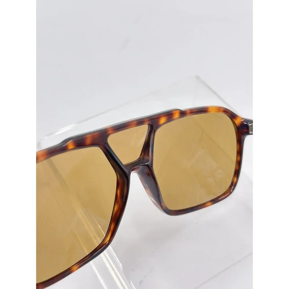 PERSOL PO3223S 24 53 Havana Square Men's 59 mm Sunglasses (AB)